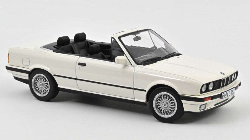 BMW 325i CABRIOLET 1991 ALPINE WHITE 1:18