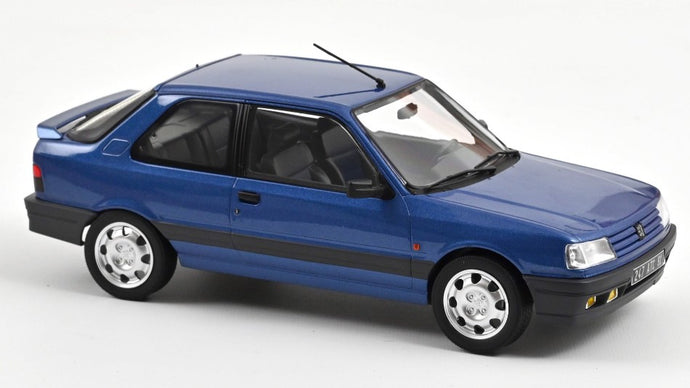 PEUGEOT 309 GTi16 1992 MIAMI BLUE 1:18 REPROD.