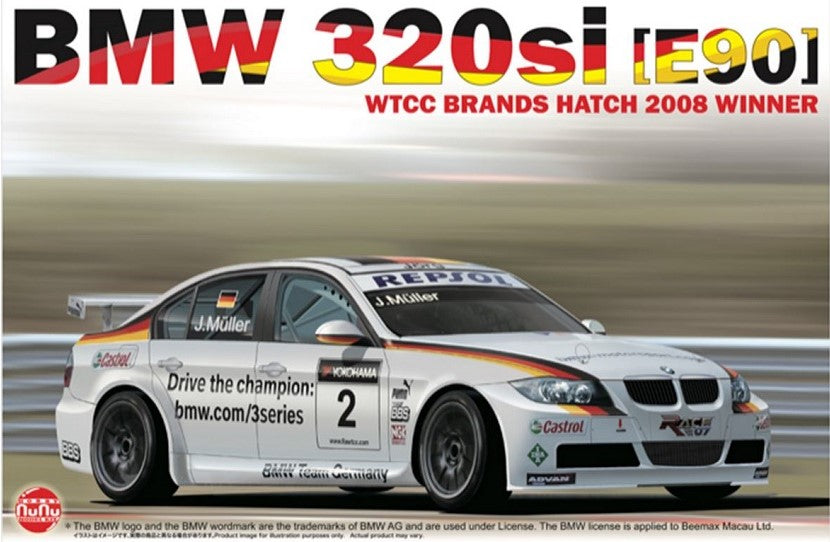 BMW 320 E90i WTCC WINNER BRANDS HATCH 2008 KIT 1:24