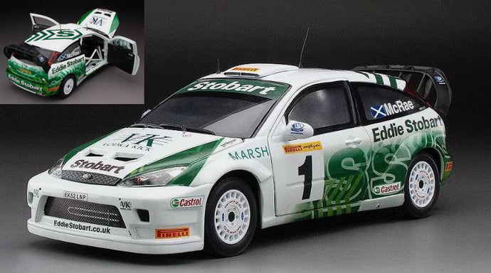 FORD FOCUS WRC N.1 PIRELLI INTERNATIONAL RALLY 2005 COLIN MC RAE 1:18