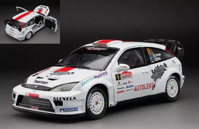 FORD FOCUS WRC N.1 SAAREMAA RALLY 2011 COLIN MC RAE 1:18