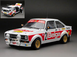 FORD ESCORT RS 1800 N.2 RALLY DU CONDROZ 1979 MIKKOLA-HERTZ 1:18