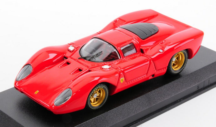 FERRARI 312P 3.0L V12 COUPE PROVA 1969 RED 1:43