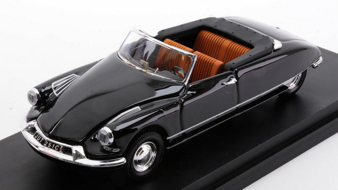 CITROEN DS 19 CABRIO 1961 BLACK 1:43