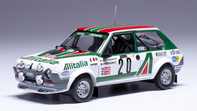 FIAT RITMO 75 ABARTH N.20 RALLY MONTE CARLO 1979 BETTEGA-PERISSINOT 1:43