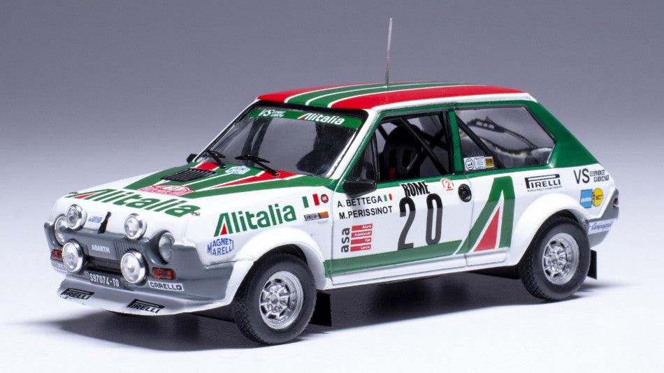 FIAT RITMO 75 ABARTH N.20 RALLY MONTE CARLO 1979 BETTEGA-PERISSINOT 1:43