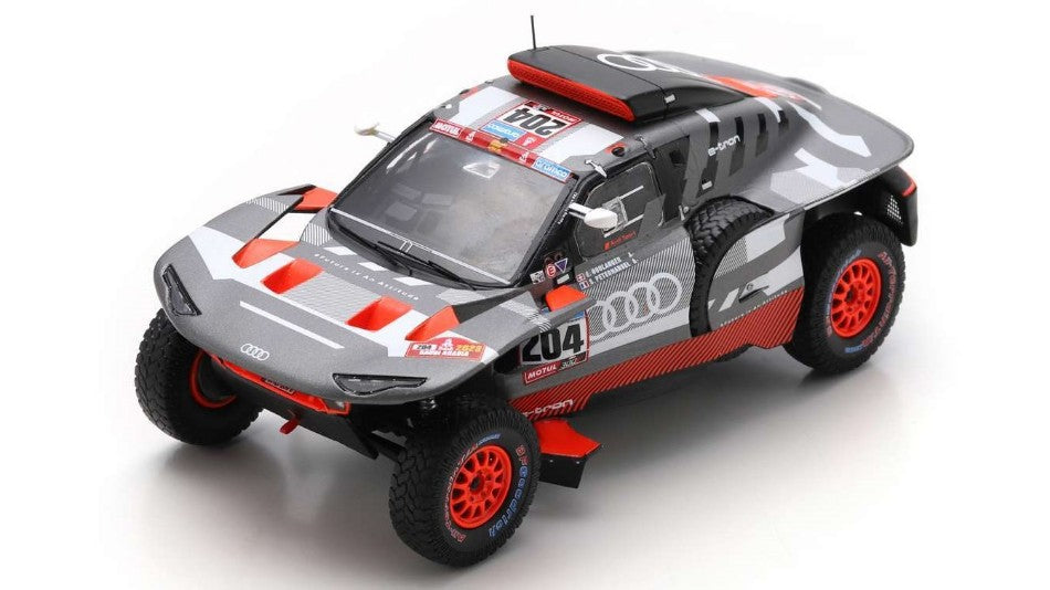 AUDI RS Q e-TRON N.204 DAKAR RALLY 2023 PETERHANSEL-BOULANGER 1:43