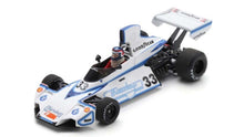 Indlæs billede til gallerivisning Brabham BT44B #33 PATRICK NEVE RACE OF CHAMPION 1976 hvid/blå 1:43