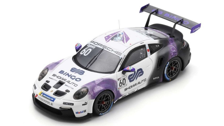 PORSCHE 911 GT3 CUP N.60 CARRERA JAPAN CHAMPION 2022 R.OGAWA 1:43