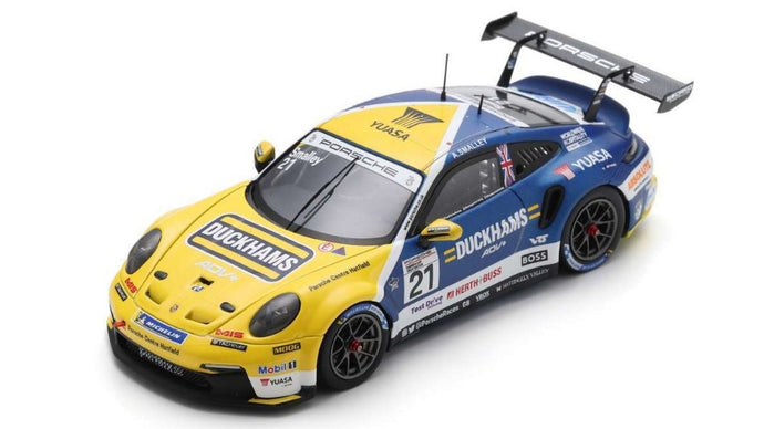 PORSCHE 911 GT3 CUP N.21 CARRERA BRITAIN CHAMPION 2023 SMALLEY 1:43