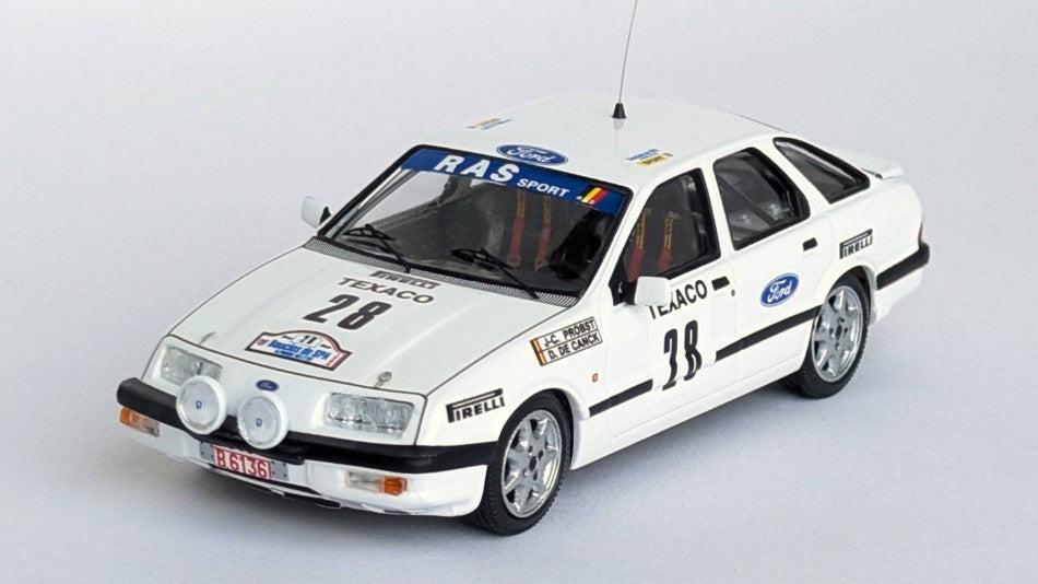 FORD SIERRA XR 4x4 1st BOUCLES DE SPA 1986 PROBST/DE CANCK 1:43