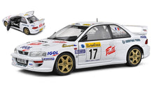 Indlæs billede til gallerivisning SUBARU IMPREZA WRC 22B N.17 RALLY MONTECARLO 1999 PANIZZI-PANIZZI 1:18