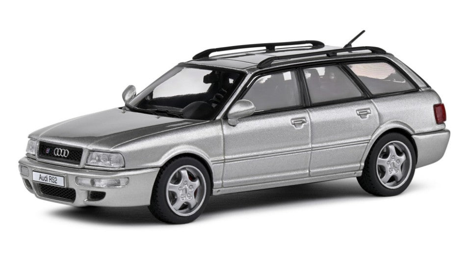 AUDI A4 RS2 AVANT SW STATION WAGON 1995 POLAR SILVER 1:43