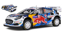 Indlæs billede til gallerivisning Ford PUMA RALLY1 #16 FOURMAUX/CORIA RALLY SWEDEN 2024 hvid/blå/rød/gul 1:18