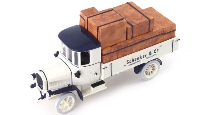 DAIMLER TRUCK MARIENFELDE DR 4.5 GERMANY 1917 WHITE BROWN 1:43