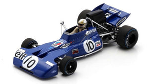 Tyrrel 001 #10 PETER REVSON US GP 1971 blå 1:43