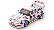Indlæs billede til gallerivisning PORSCHE 911 993 GT2 TEAM STP TAISAN N 34 WINNER ROUND 6 GT1 JGTC 1995 TAUGIO MATSUDA - KEIICHI SUZUKI WHITE BLUE RED 1:43