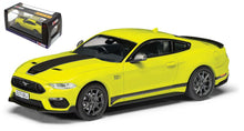 Indlæs billede til gallerivisning FORD MUSTANG Mk6 MACH 1 GRABBER YELLOW 1:43