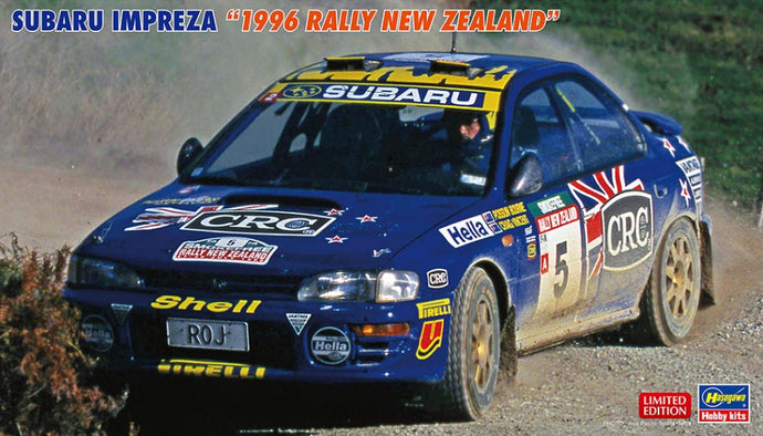 SUBARU IMPREZA 555 N 5 RALLY NEW ZEALAND 1996 PETER BOURNE POSSUM - VINCENT CRAIG / 1:24