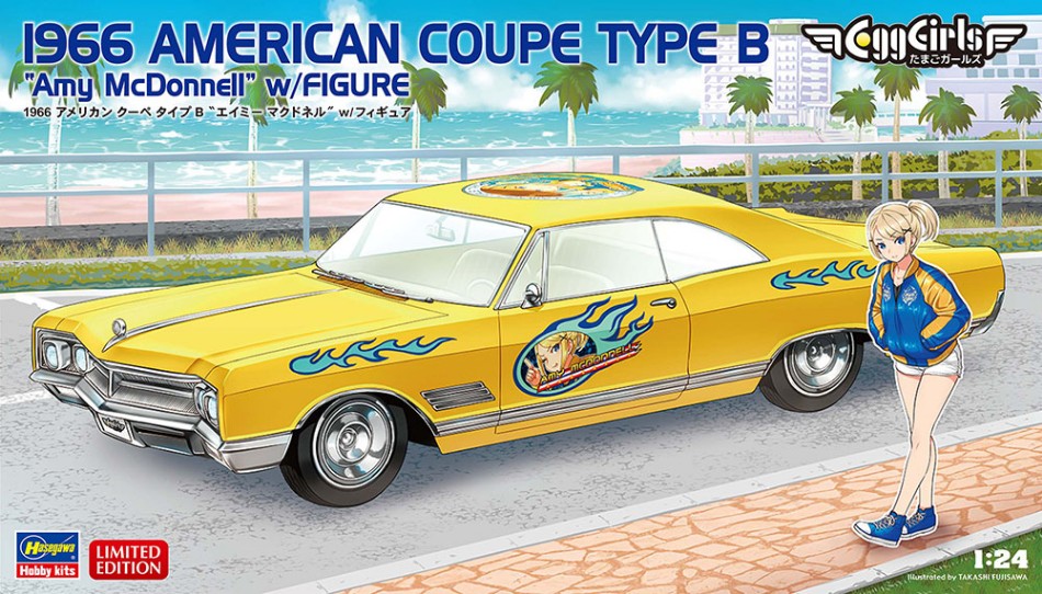 PONTIAC AMERICAN COUPE TYPE B WITH AMY MCDONNELL FIGURE 1966 / 1:24
