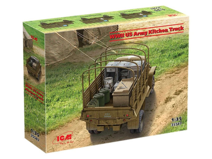 WWII US ARMY KITCHEN TRUCK KIT 1:35