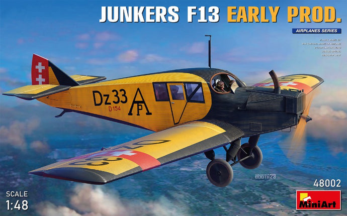 JUNKERS F13 MILITARY AIRPLANE 1942 / 1:48
