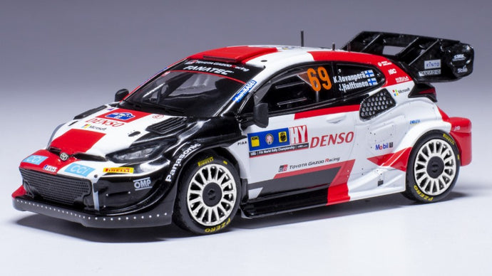 TOYOTA RALLY WRC N.69 CENTR.EUROP.RALLY 2023 ROVANPERA-HALTTUNEN 1:43
