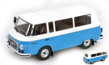Indlæs billede til gallerivisning BARKAS B 1000 KLEINBUS 1965 hvid/lys blå 1:18
