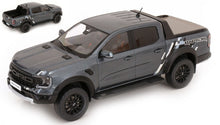Indlæs billede til gallerivisning FORD USA RANGER RAPTOR PICK-UP DOUBLE CABINE 2023 DARK GREY 1:18