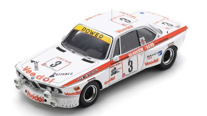 BMW 3.0 CSi N.3 24H SPA 1975 FEIDER-DETRIN 1:43