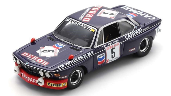 BMW 3.0CSi N.5 24H SPA 1975 SAUVAGE-RIEU 1:43