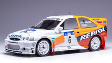 Indlæs billede til gallerivisning Ford ESCORT WRC #6 KANKKUNEN ACROPOLIS RALLY 1997 hvid/orange/blå 1:18