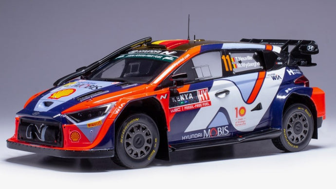 HYUNDAI i20 N WRC N.11 SAFARI RALLY KENYA 2024 NEUVILLE-WYDAEGHE 1:18
