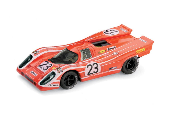 PORSCHE 917K 4.9L TEAM SALZBURG N 23 WINNER 24h LE MANS 1970 HANS HERRMANN - RICHARD ATTWOOD RED WHITE 1:43