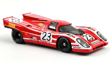 Indlæs billede til gallerivisning PORSCHE 917K 4.9L TEAM SALZBURG N 23 WINNER 24h LE MANS 1970 HANS HERRMANN - RICHARD ATTWOOD RED WHITE 1:18