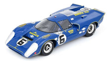 Indlæs billede til gallerivisning LOLA T70 MK3B GT 5.0L V8 TEAM SUNOCO N 6 WINNER 24h DAYTONA 1969 MARK DONOHUE - CHUCK PARSONS - RONNIE BUCKNUM BLUE 1:18
