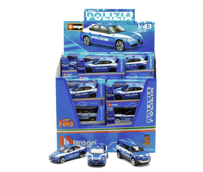 ASSORTIMENTO POLIZIA Pz.24 1:43