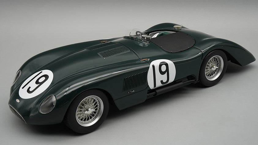 JAGUAR C-TYPE LONGTAIL N.19 LE MANS 1952 WHITEHEAD-STEWARTC/VETRINA 1:18