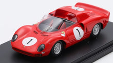Indlæs billede til gallerivisning Ferrari 330 P2 #1 SURTEES/SCARFIOTTI WINNER 1000KM NURBURGRING 1965 rød 1:43