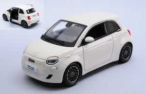 FIAT 500e 2023 LIGHT WHITE 1:24