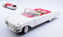 Indlæs billede til gallerivisning CHEVROLET IMPALA CABRIOLET 1960 hvid 1:18