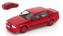 Indlæs billede til gallerivisning Alfa Romeo 75 TURBO EVOLUZIONE 1987 rød/sort 1:18