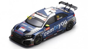 Audi RS 3 LMS #179 ROB HUFF 3rd RACE 1 TCR WORLD TOUR MACAU 2023 mørk blå/hvid/grå 1:43