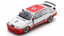 Indlæs billede til gallerivisning Ford SIERRA RS500 COSWORTH #2 STEFFAN JOHANSSON MACAU GUIA RACE 1990 hvid/rød 1:43