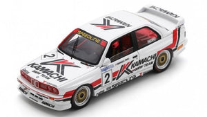 BMW M3 E30 #2 EMANUELE PIRRO MACAU GUIA RACE 1989 hvid/rød/sort 1:43
