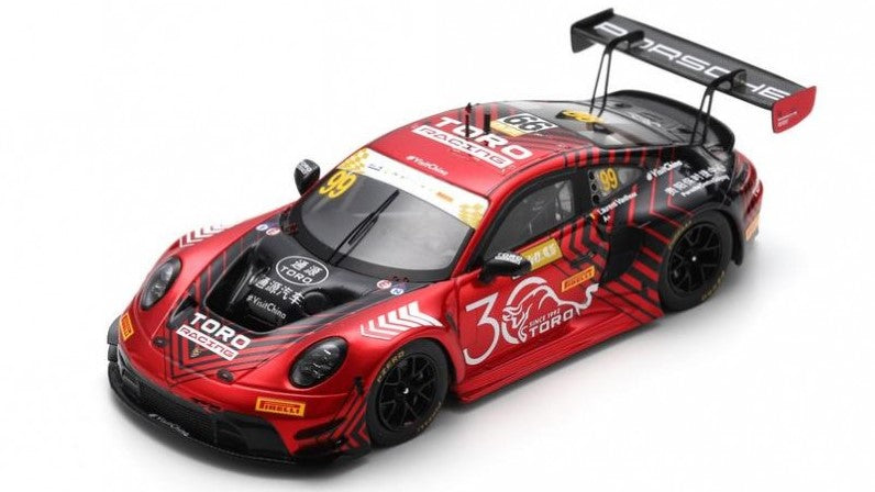 PORSCHE 911 GT3 N.99 6th FIA GT WORLD CUP MACAU 2023 L.VANTHOOR 1:43