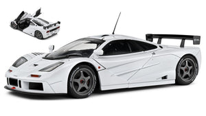 MCLAREN F-1 GTR SHORT TAIL 1996 WHITE 1:18