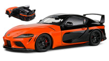 Indlæs billede til gallerivisning TOYOTA SUPRA GR 2023 ORANGE/BLACK 1:18
