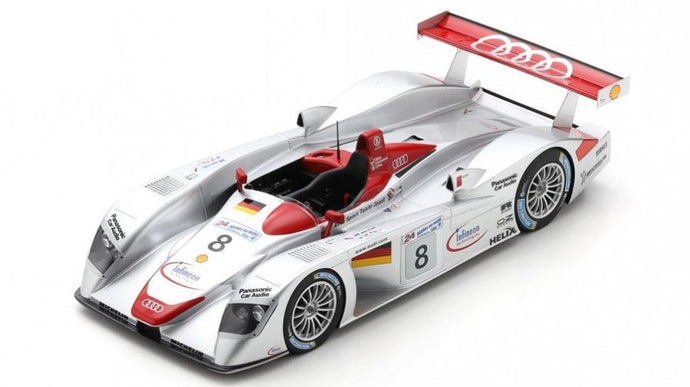 AUDI R8 N.8 WINNER LM 2000 T.KRISTENSEN-E.PIRRO-F.BIELA 1:18