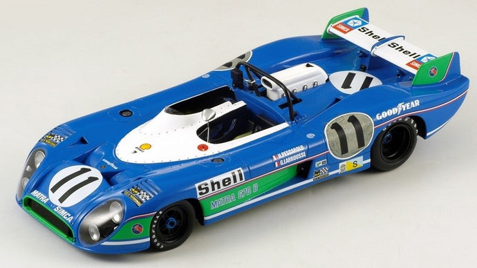 MATRA SIMCA MS 670 N.11 WINNER 24 H LE MANS 1973 PESCAROLO-LARR.1:18 REP